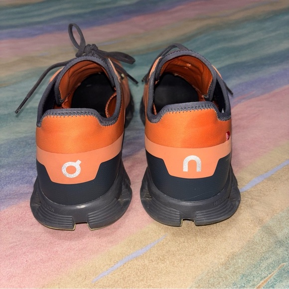 On Runny Cloud X 3 AD Sneakers men size 11.5 orange shadow - Picture 4 of 11